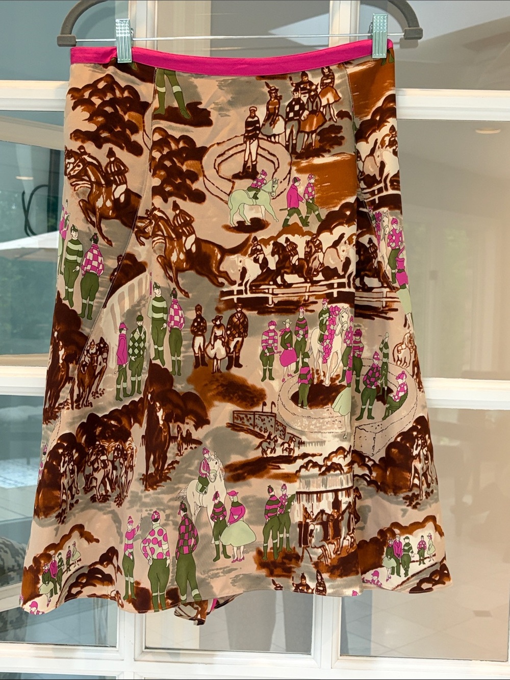 Tibi Silk Skirt - Equestrian horse-racing Sz 4